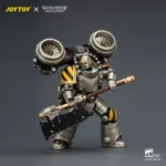 Action Figure - Iron Warriors MKII Assault Legionary 2 with Bolt pistol & Heavy chain axe 1/18 - JOTYOY Warhammer The Horus Heresy
