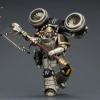 Action Figure Iron Warriors Mkii Assault Legionary 2 With Bolt Pistol & Heavy Chain Axe 1 18 Jotyoy Warhammer The Horus Heresy Rectangle Image 6