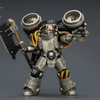 Action Figure Iron Warriors Mkii Assault Legionary 2 With Bolt Pistol & Heavy Chain Axe 1 18 Jotyoy Warhammer The Horus Heresy Rectangle Image 7