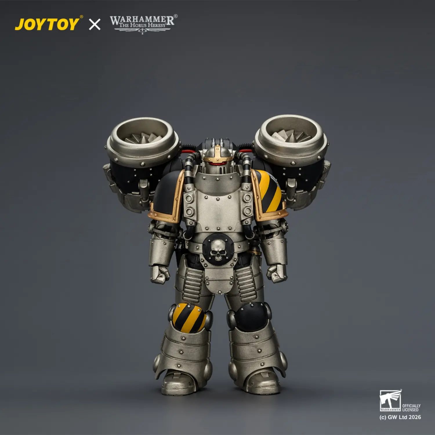 Action Figure - Iron Warriors MKII Assault Sergeant with Disintegrator Pistol, Power Maul & Combat Shield 1 18 - JOTYOY Warhammer The Horus Heresy 1 Action Figure Iron Warriors Mkii Assault Sergeant With Disintegrator Pistol, Power Maul & Combat Shield 1 18 Jotyoy Warhammer The Horus Heresy 1
