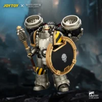 Action Figure - Iron Warriors MKII Assault Sergeant with Disintegrator Pistol, Power Maul & Combat Shield 1 18 - JOTYOY Warhammer The Horus Heresy in battlefiled background Action Figure Iron Warriors Mkii Assault Sergeant With Disintegrator Pistol, Power Maul & Combat Shield 1 18 Jotyoy Warhammer The Horus Heresy In Battlefiled Background