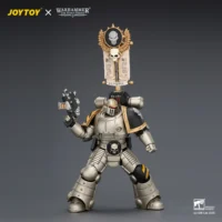 Action Figure - Iron Warriors MKII Legionary 1 with Vexilla, Bolter and Bolt Pistol 1 18 - JOTYOY Warhammer The Horus Heresy 3 Action Figure Iron Warriors Mkii Legionary 1 With Vexilla, Bolter And Bolt Pistol 1 18 Jotyoy Warhammer The Horus Heresy 3