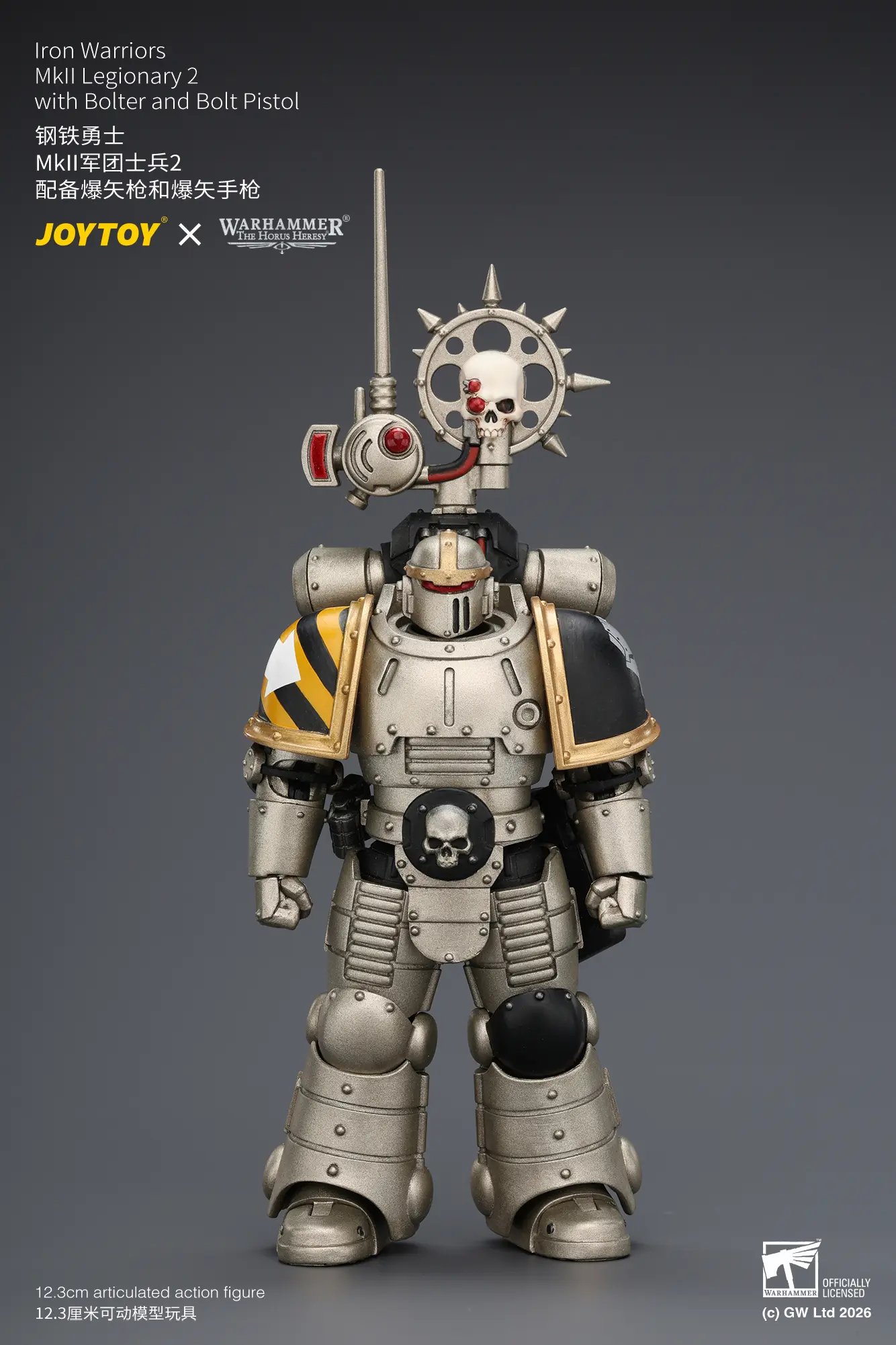 Action Figure - Iron Warriors MKII Legionary 2 with Bolter and Bolt Pistol 1 18 - JOTYOY Warhammer The Horus Heresy rectangle image 8 Action Figure Iron Warriors Mkii Legionary 2 With Bolter And Bolt Pistol 1 18 Jotyoy Warhammer The Horus Heresy Rectangle Image 8