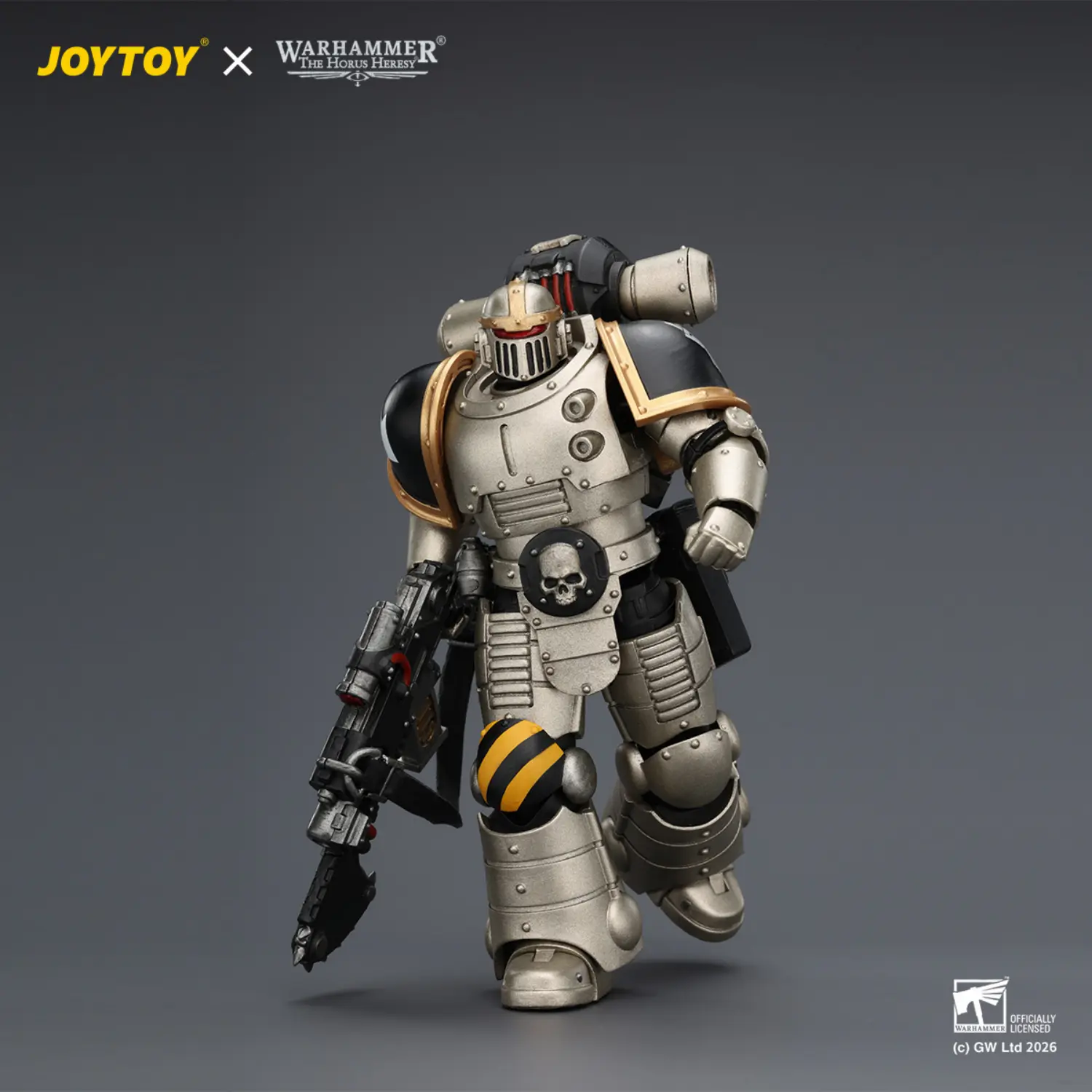 Action Figure - Iron Warriors MKII Legionary 3 with Bolter and Bolt Pistol 1 18 - JOTYOY Warhammer The Horus Heresy 4 Action Figure Iron Warriors Mkii Legionary 3 With Bolter And Bolt Pistol 1 18 Jotyoy Warhammer The Horus Heresy 4