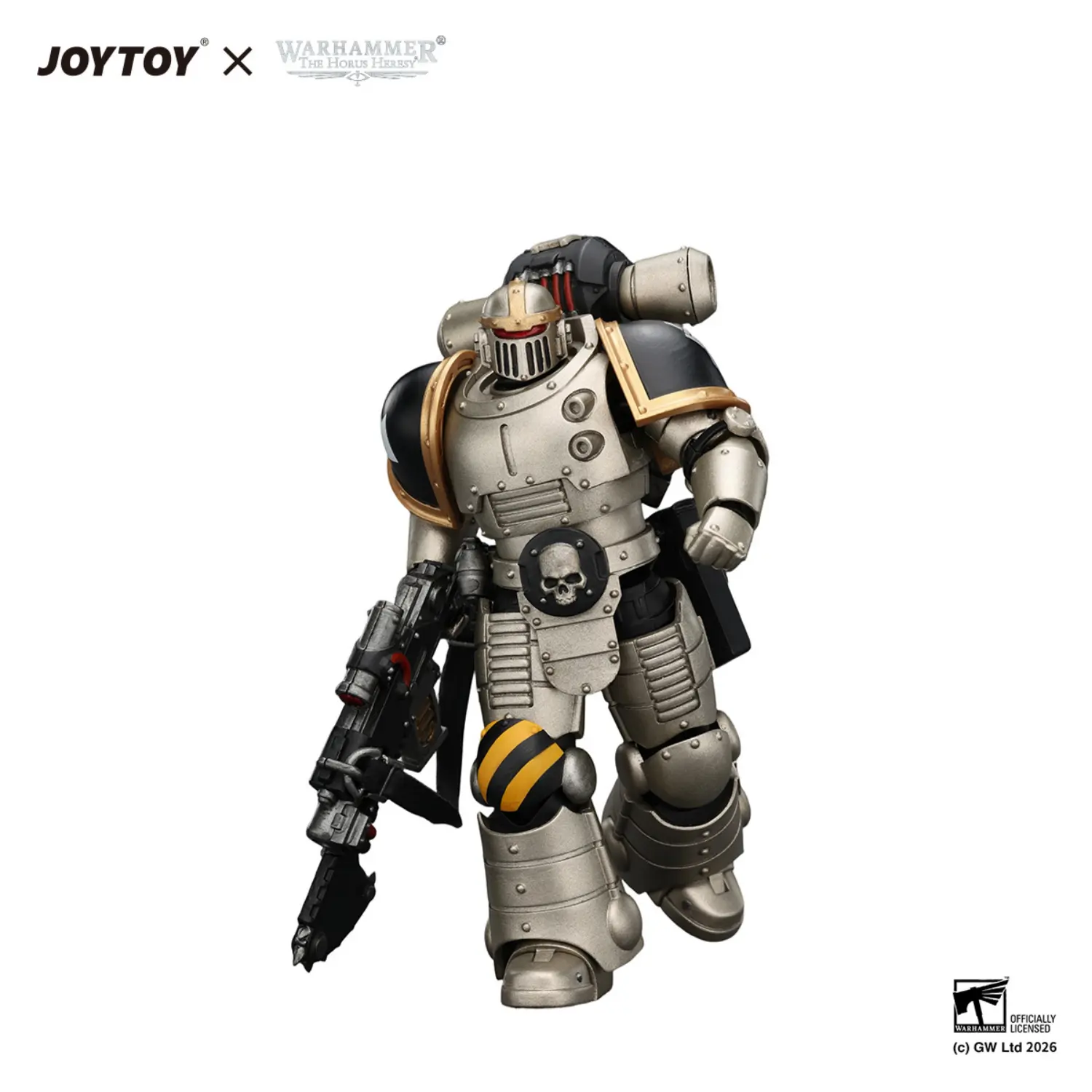 Action Figure - Iron Warriors MKII Legionary 3 with Bolter and Bolt Pistol 1 18 - JOTYOY Warhammer The Horus Heresy in white background 4 Action Figure Iron Warriors Mkii Legionary 3 With Bolter And Bolt Pistol 1 18 Jotyoy Warhammer The Horus Heresy In White Background 4