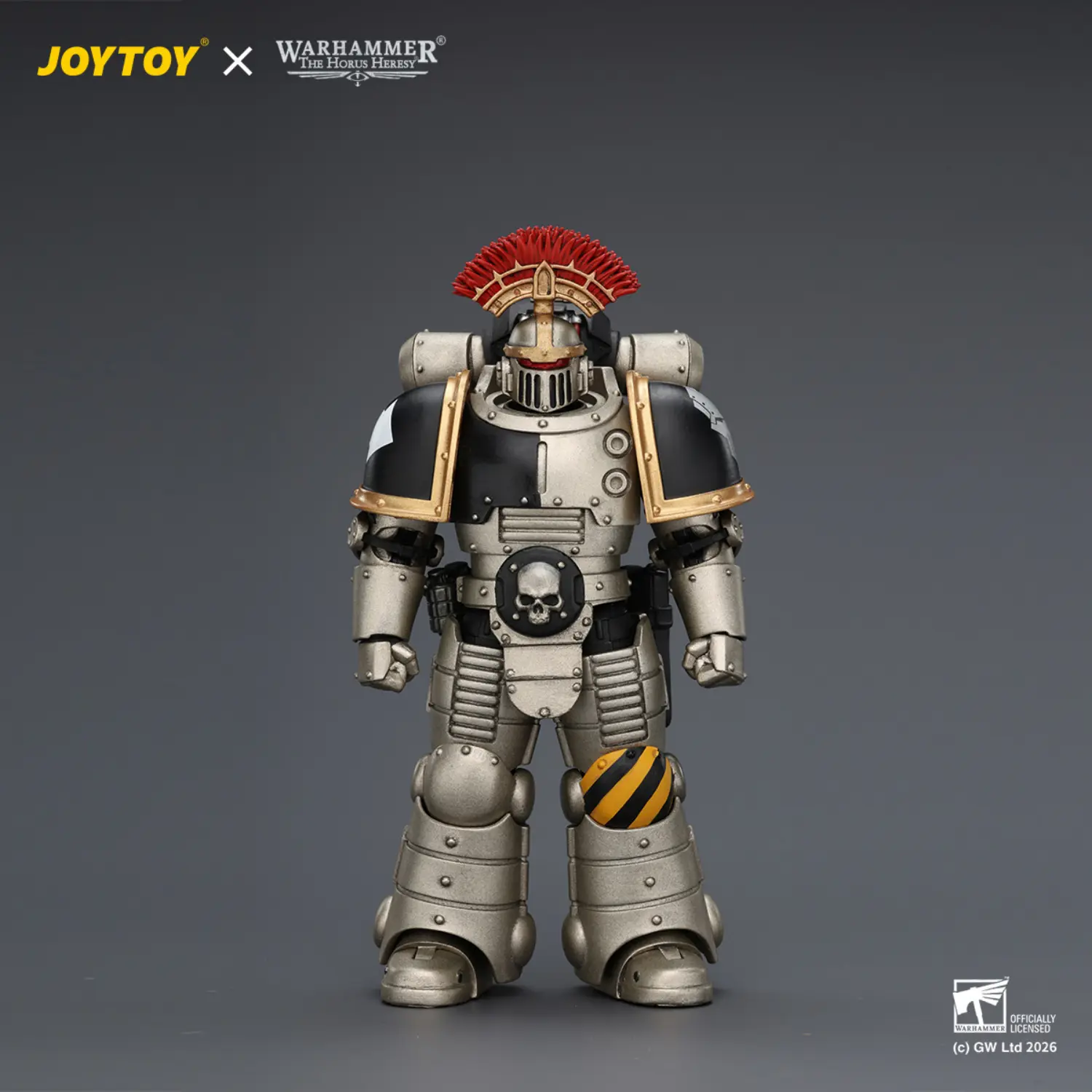 Action Figure - Iron Warriors Mkll Tactical Sergeant with Power Sword, Bolt Pistol and Plasma Pistol 1 18 - JOTYOY Warhammer The Horus Heresy 1 Action Figure Iron Warriors Mkll Tactical Sergeant With Power Sword, Bolt Pistol And Plasma Pistol 1 18 Jotyoy Warhammer The Horus Heresy 1
