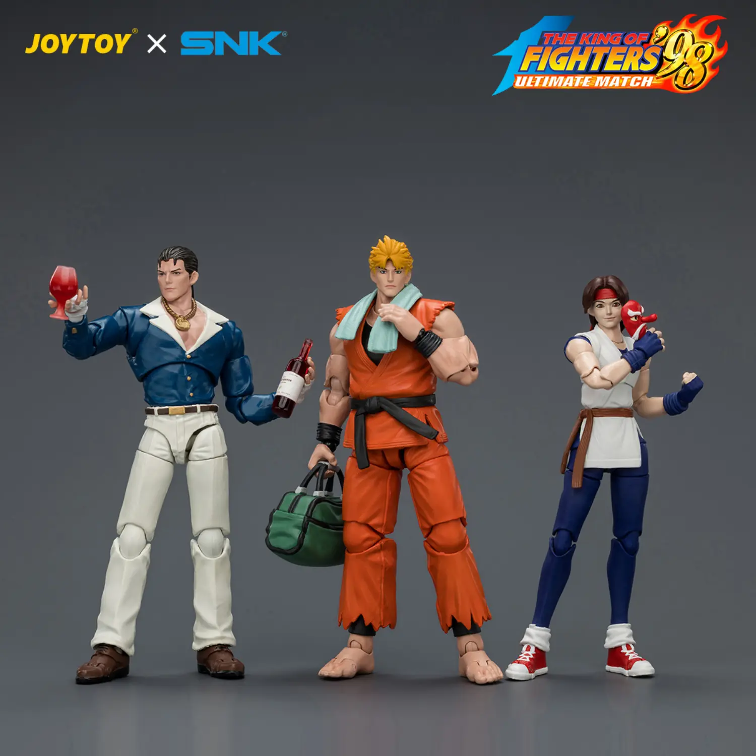 Action Figure - KOF '98 UM Art of Fighting Team SNK 1 18 - JOYTOY The King of Fighters Action Figure Kof '98 Um Art Of Fighting Team Snk 1 18 Joytoy The King Of Fighters