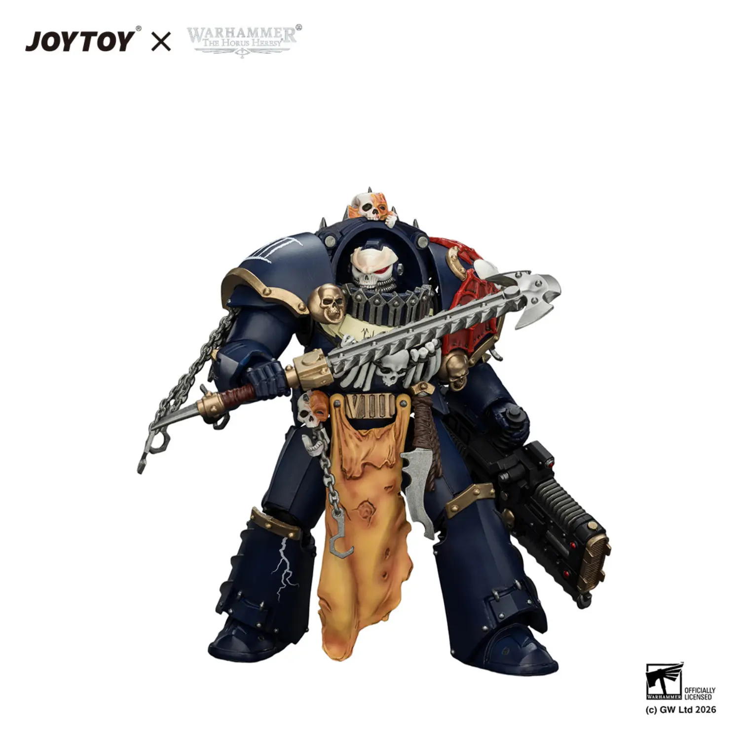 Action Figure Night Lords Contekar Terminator 1 1 18 Jotyoy Warhammer The Horus Heresy In White Background 3