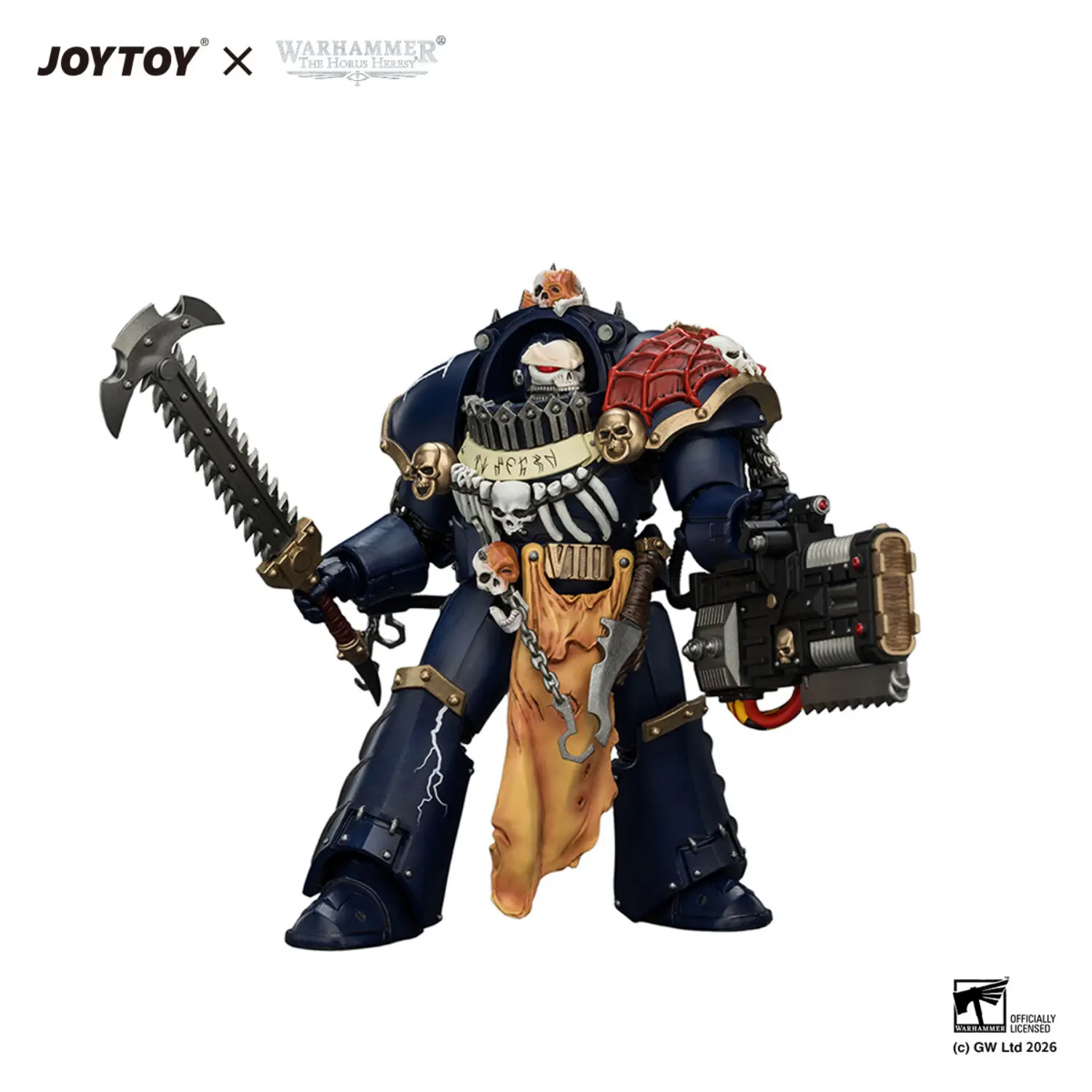 Action Figure Night Lords Contekar Terminator 1 1 18 Jotyoy Warhammer The Horus Heresy In White Background 4