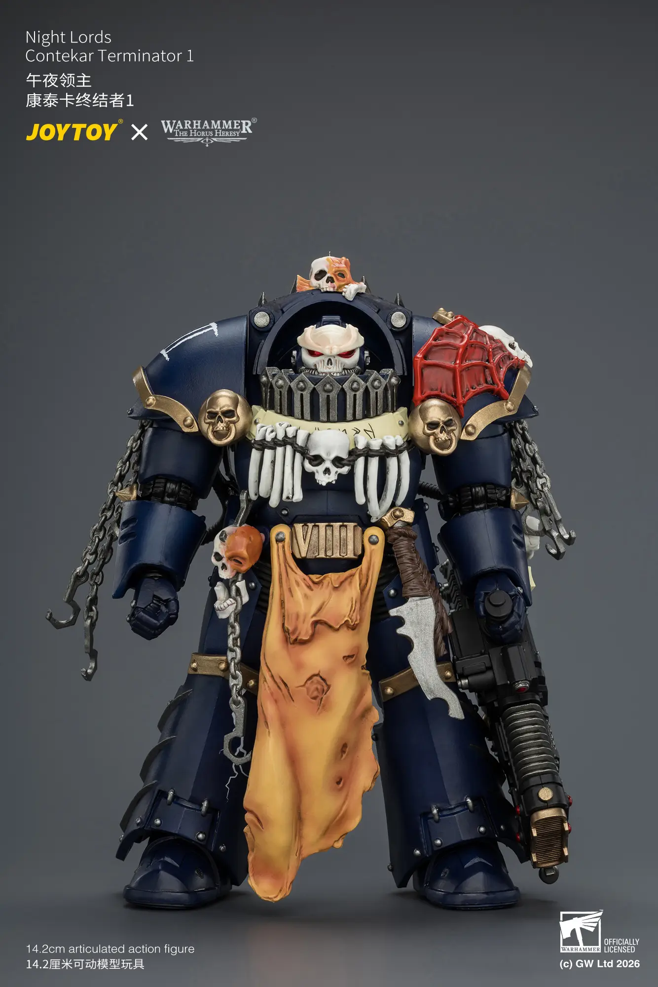 Action Figure Night Lords Contekar Terminator 1 1 18 Jotyoy Warhammer The Horus Heresy Rectangle Image 2