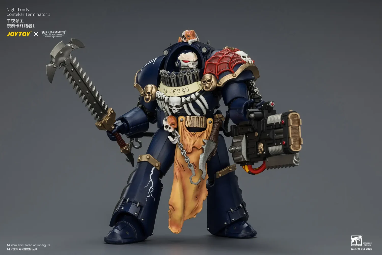 Action Figure Night Lords Contekar Terminator 1 1 18 Jotyoy Warhammer The Horus Heresy Rectangle Image 9