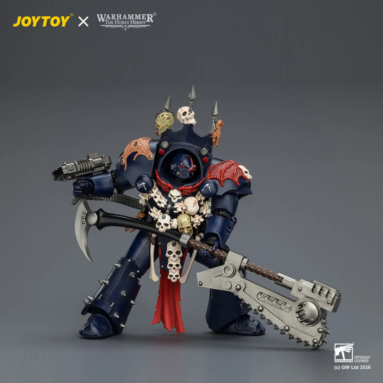 Action Figure Night Lords Legion Praetor In Tartaros Terminator Armour 1 18 Jotyoy Warhammer The Horus Heresy