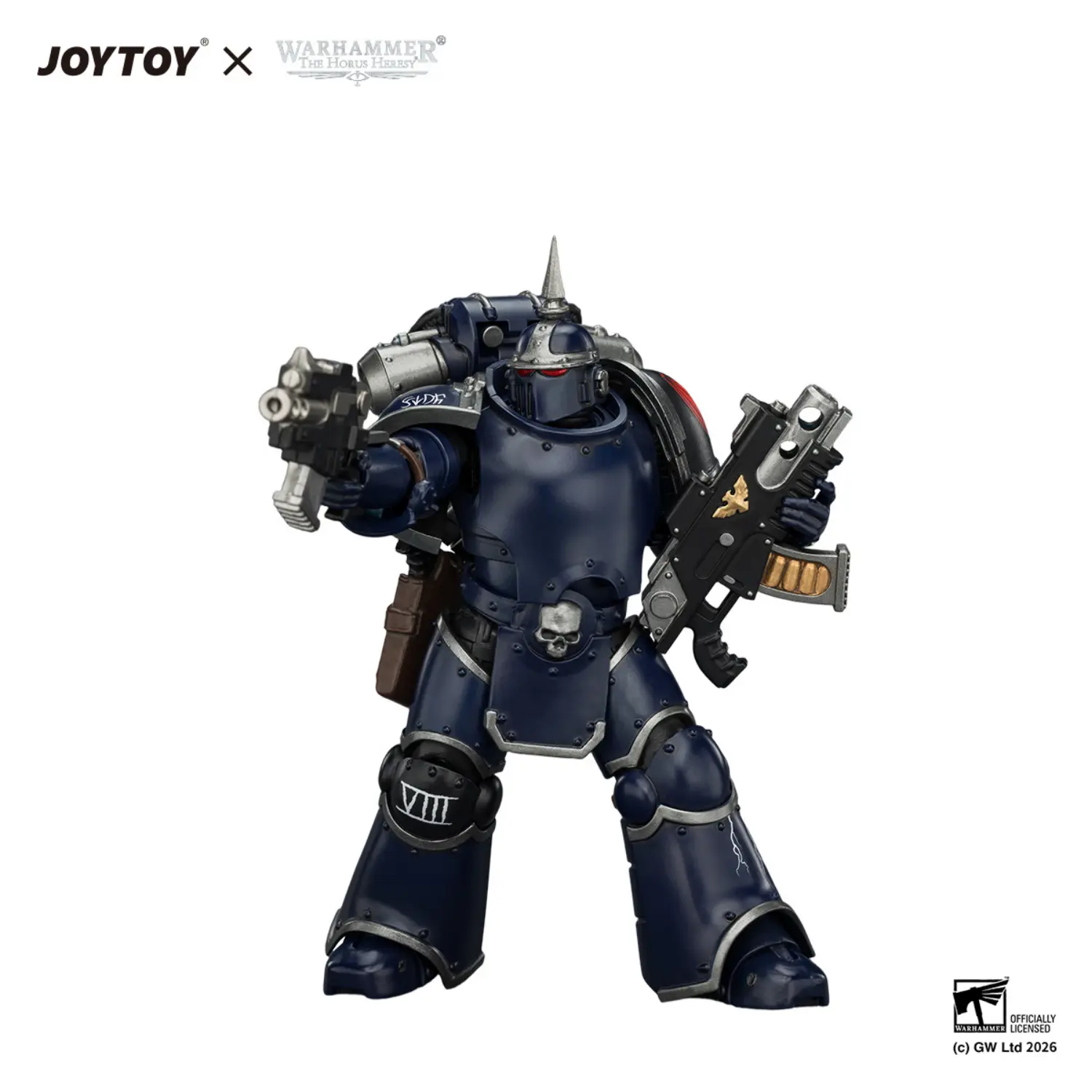 Action Figure - Night Lords MK III Tactical Legionary with Bolter and Bolt Pistol 1 18 - JOTYOY Warhammer The Horus Heresy in white background 4 Action Figure Night Lords Mk Iii Tactical Legionary With Bolter And Bolt Pistol 1 18 Jotyoy Warhammer The Horus Heresy In White Background 4