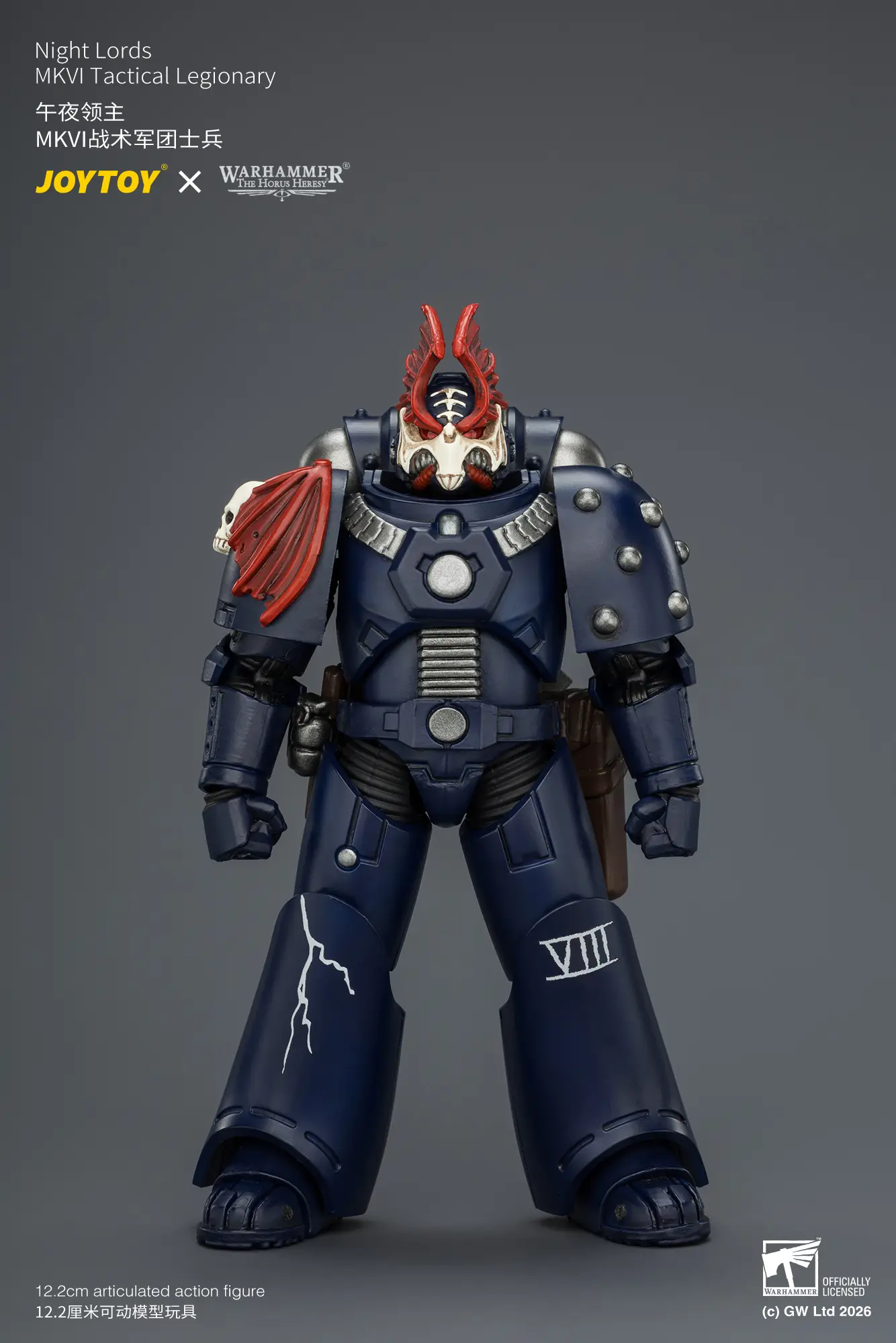 Action Figure - Night Lords MKVI Tactical Legionary 1 18 - JOTYOY Warhammer The Horus Heresy rectangle image 1 Action Figure Night Lords Mkvi Tactical Legionary 1 18 Jotyoy Warhammer The Horus Heresy Rectangle Image 1
