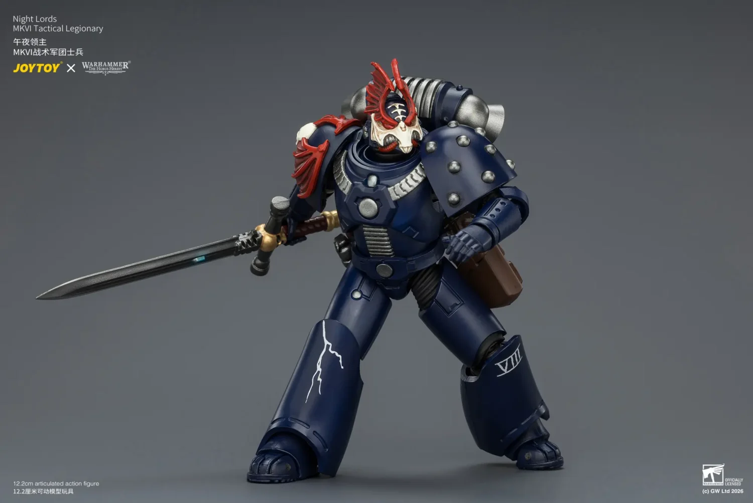 Action Figure - Night Lords MKVI Tactical Legionary 1 18 - JOTYOY Warhammer The Horus Heresy rectangle image 6 Action Figure Night Lords Mkvi Tactical Legionary 1 18 Jotyoy Warhammer The Horus Heresy Rectangle Image 6