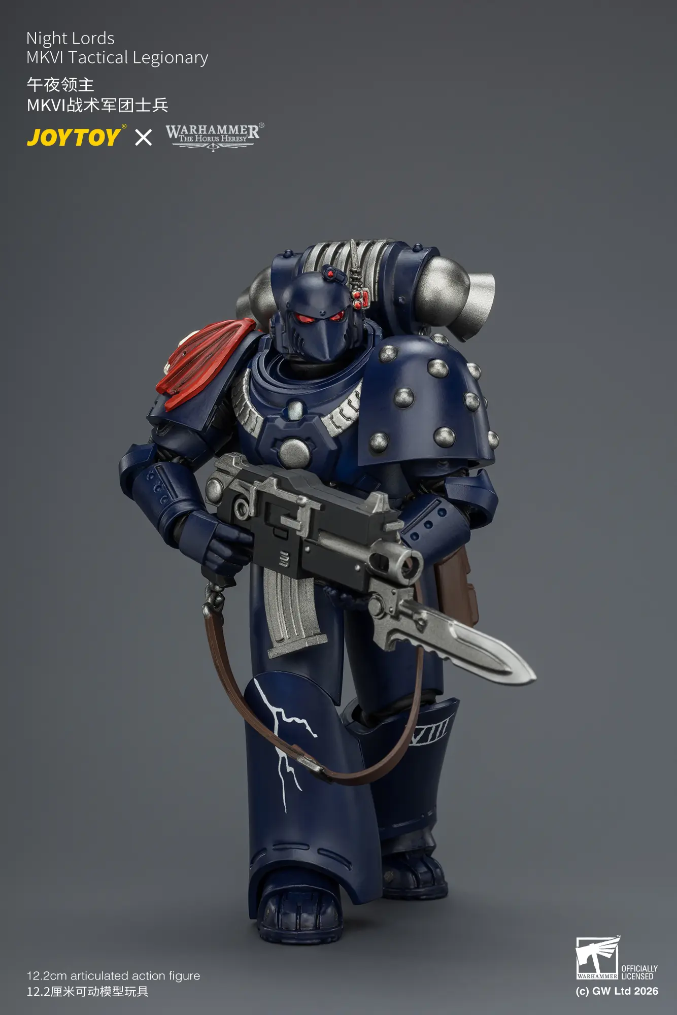 Action Figure - Night Lords MKVI Tactical Legionary 1 18 - JOTYOY Warhammer The Horus Heresy rectangle image 8 Action Figure Night Lords Mkvi Tactical Legionary 1 18 Jotyoy Warhammer The Horus Heresy Rectangle Image 8
