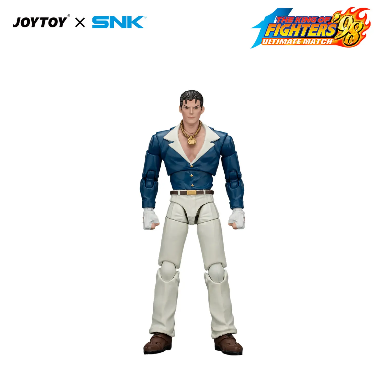 Action Figure - Robert Garcia KOF '98 Art of Fighting Team SNK 1 18 - JOYTOY The King of Fighters in white background 1 Action Figure Robert Garcia Kof '98 Art Of Fighting Team Snk 1 18 Joytoy The King Of Fighters In White Background 1