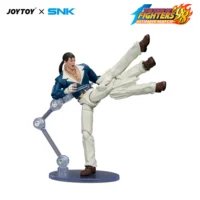 Action Figure - Robert Garcia fighting on the base KOF '98 Art of Fighting Team SNK 1 18 - JOYTOY The King of Fighters in white background Action Figure Robert Garcia Fighting On The Base Kof '98 Art Of Fighting Team Snk 1 18 Joytoy The King Of Fighters In White Background
