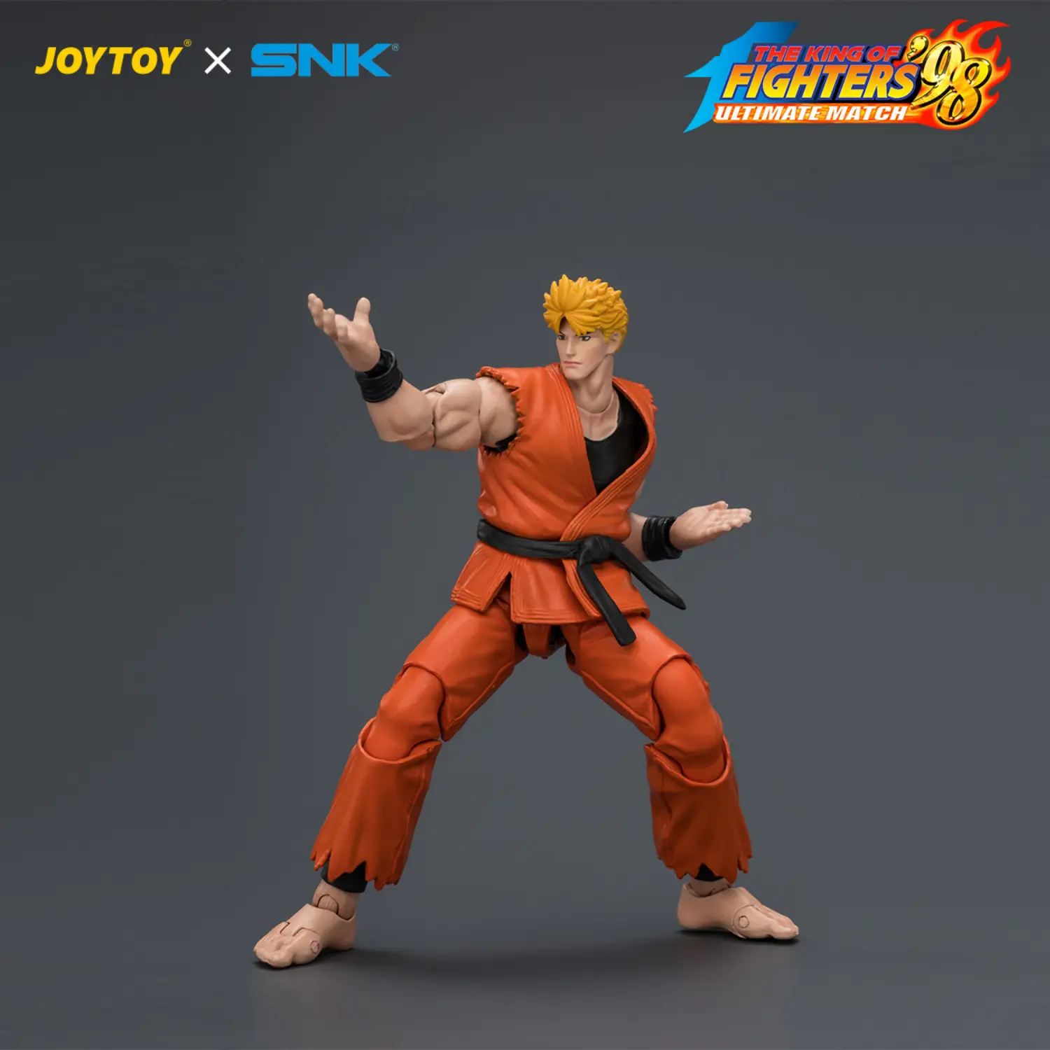 Action Figure - Ryo Sakazaki KOF '98 Art of Fighting Team SNK 1 18 - JOYTOY The King of Fighters 3 Action Figure Ryo Sakazaki Kof '98 Art Of Fighting Team Snk 1 18 Joytoy The King Of Fighters 3