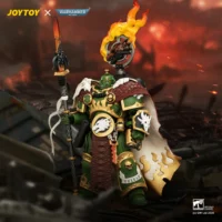Action Figure - Salamanders Vulkan He'stan, the Forgefather with the Spear of Vulkan and the Gauntlet of the Forge 1 18 - JOYTOY Warhammer 40K in battlefield background Action Figure Salamanders Vulkan He'stan, The Forgefather With The Spear Of Vulkan And The Gauntlet Of The Forge 1 18 Joytoy Warhammer 40k In Battlefield Background