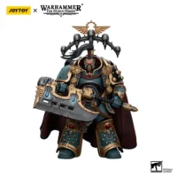 Action Figure Sons Of Horus Legion Praetor With Power Axe 1 18 Jotyoy Warhammer The Horus Heresy In White Background 1