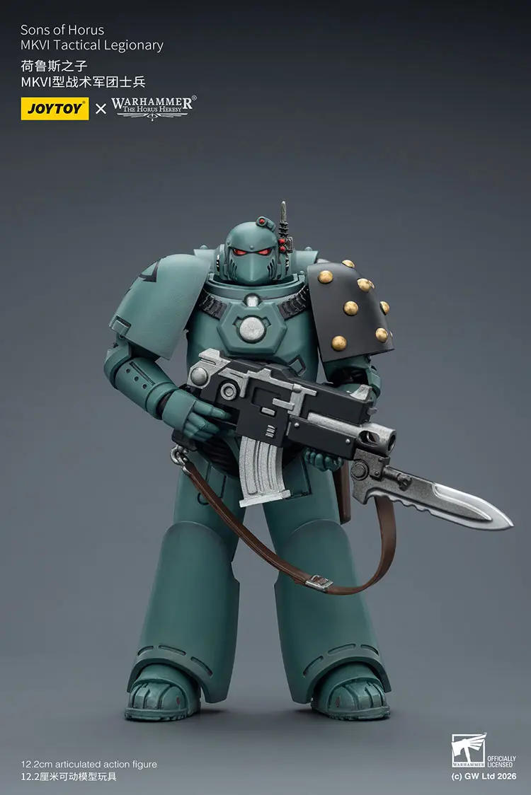 Action Figure - Sons of Horus MKVI Tactical Legionary 1 18 - JOTYOY Warhammer The Horus Heresy rectangle image 2 Action Figure Sons Of Horus Mkvi Tactical Legionary 1 18 Jotyoy Warhammer The Horus Heresy Rectangle Image 2