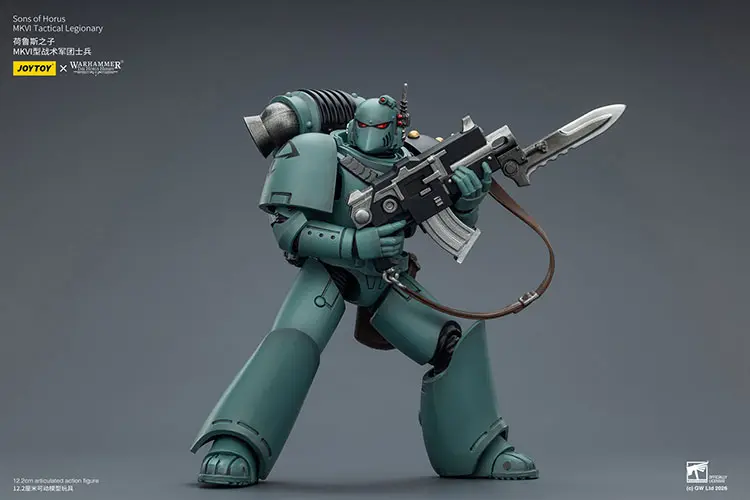 Action Figure - Sons of Horus MKVI Tactical Legionary 1 18 - JOTYOY Warhammer The Horus Heresy rectangle image 6 Action Figure Sons Of Horus Mkvi Tactical Legionary 1 18 Jotyoy Warhammer The Horus Heresy Rectangle Image 6