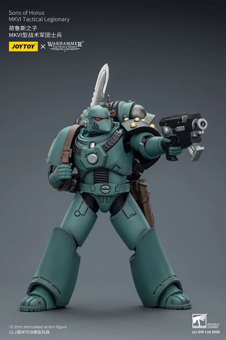 Action Figure - Sons of Horus MKVI Tactical Legionary 1 18 - JOTYOY Warhammer The Horus Heresy rectangle image 7 Action Figure Sons Of Horus Mkvi Tactical Legionary 1 18 Jotyoy Warhammer The Horus Heresy Rectangle Image 7