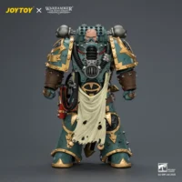 Action Figure Sons Of Horus Maloghurst The Twisted, The Warmaster's Equerry With Legion Standard And Banestrike Bolter 1 18 Jotyoy Warhammer The Horus Heresy 1