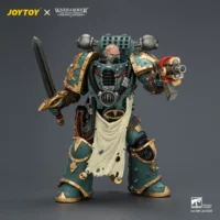 Action Figure Sons Of Horus Maloghurst The Twisted, The Warmaster's Equerry With Legion Standard And Banestrike Bolter 1 18 Jotyoy Warhammer The Horus Heresy 4