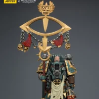 Action Figure Sons Of Horus Maloghurst The Twisted, The Warmaster's Equerry With Legion Standard And Banestrike Bolter 1 18 Jotyoy Warhammer The Horus Heresy Rectangle Image 1