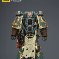 Action Figure Sons Of Horus Maloghurst The Twisted, The Warmaster's Equerry With Legion Standard And Banestrike Bolter 1 18 Jotyoy Warhammer The Horus Heresy Rectangle Image 5