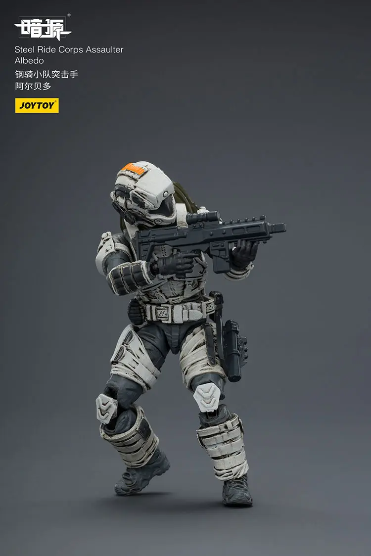 Action Figure - Steel Ride Corps Assaulter Albedo 1 25 - JOYTOY Dark Source rectangle image 4 Action Figure Steel Ride Corps Assaulter Albedo 1 25 Joytoy Dark Source Rectangle Image 4