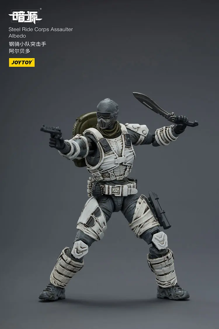 Action Figure - Steel Ride Corps Assaulter Albedo 1 25 - JOYTOY Dark Source rectangle image 6 Action Figure Steel Ride Corps Assaulter Albedo 1 25 Joytoy Dark Source Rectangle Image 6