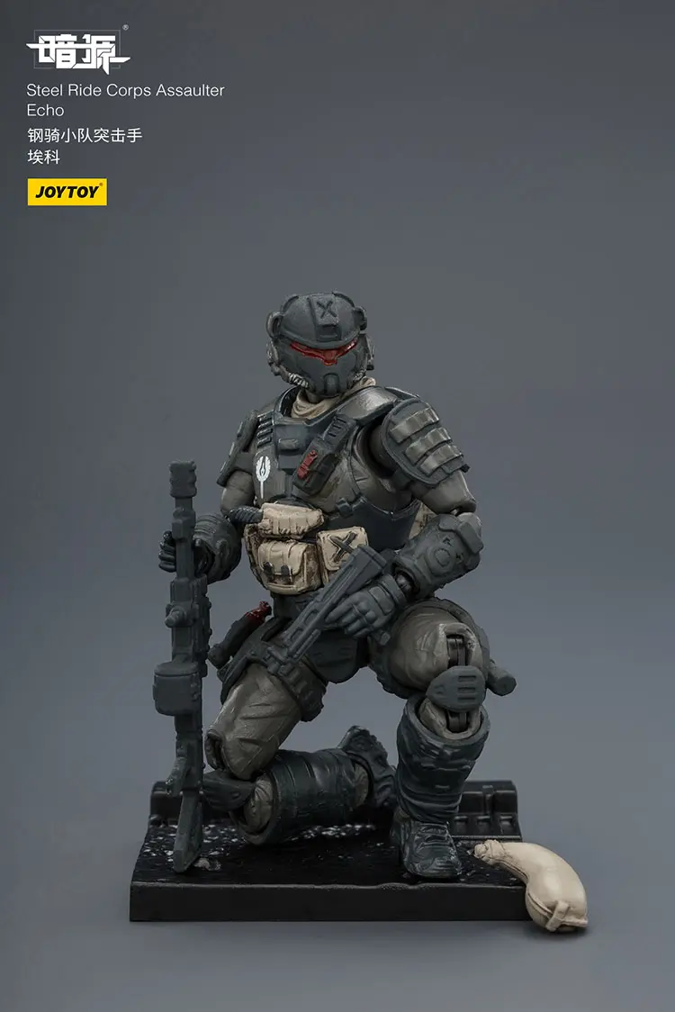 Action Figure - Steel Ride Corps Assaulter Echo 1 25 - JOYTOY Dark Source rectangle image 7 Action Figure Steel Ride Corps Assaulter Echo 1 25 Joytoy Dark Source Rectangle Image 7