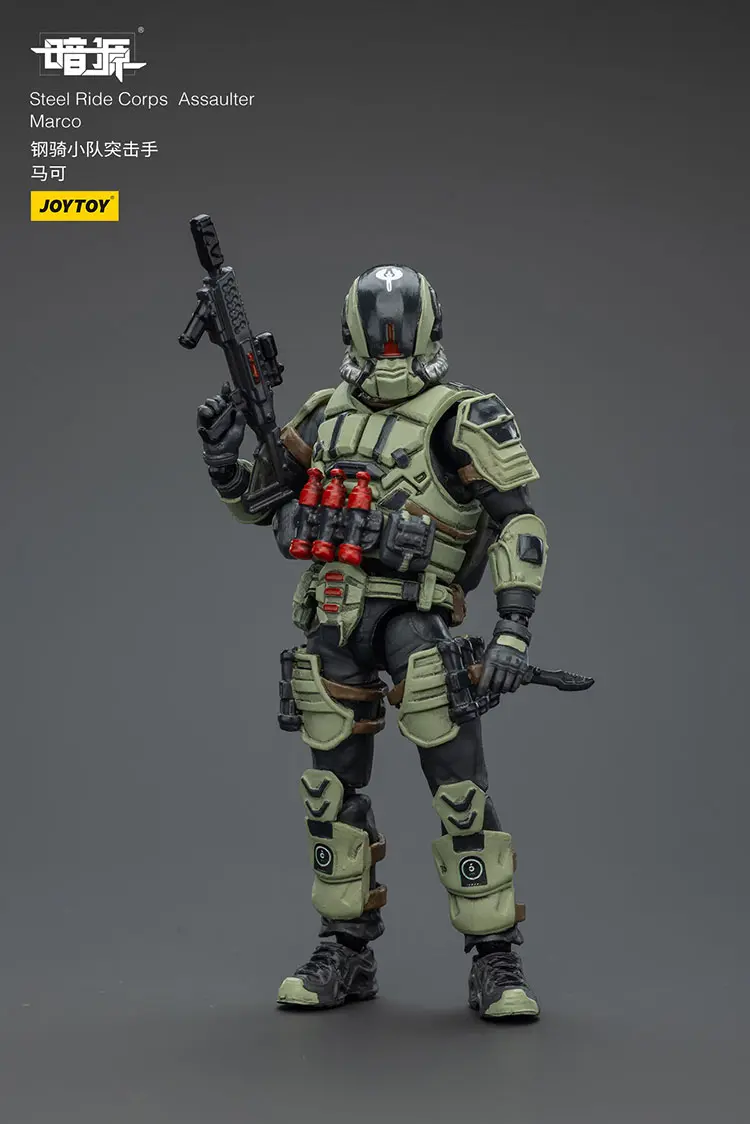 Action Figure Steel Ride Corps Assaulter Marco 1 25 Joytoy Dark Source Rectangle Image 4