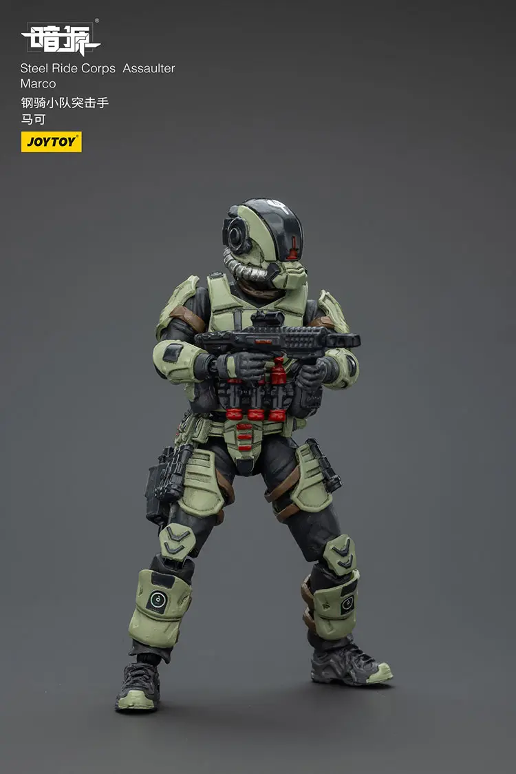 Action Figure Steel Ride Corps Assaulter Marco 1 25 Joytoy Dark Source Rectangle Image 7