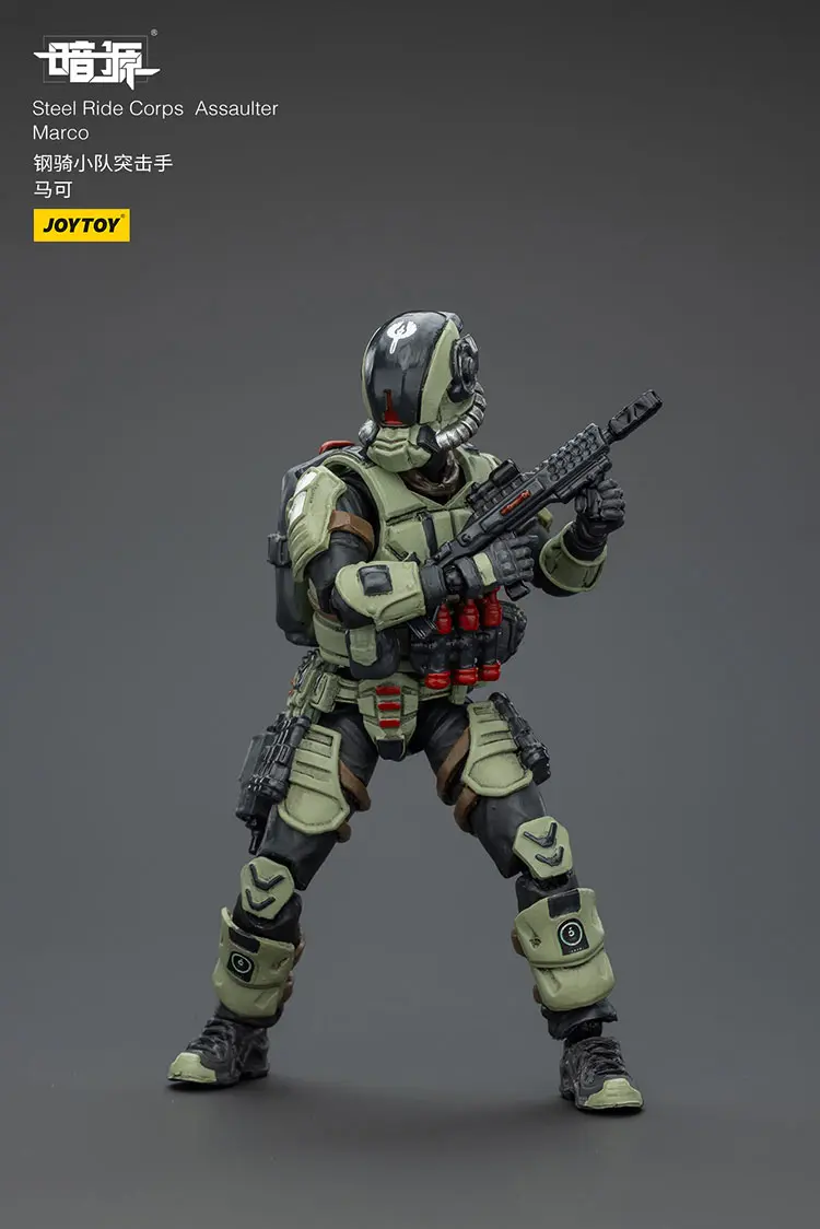 Action Figure Steel Ride Corps Assaulter Marco 1 25 Joytoy Dark Source Rectangle Image 8