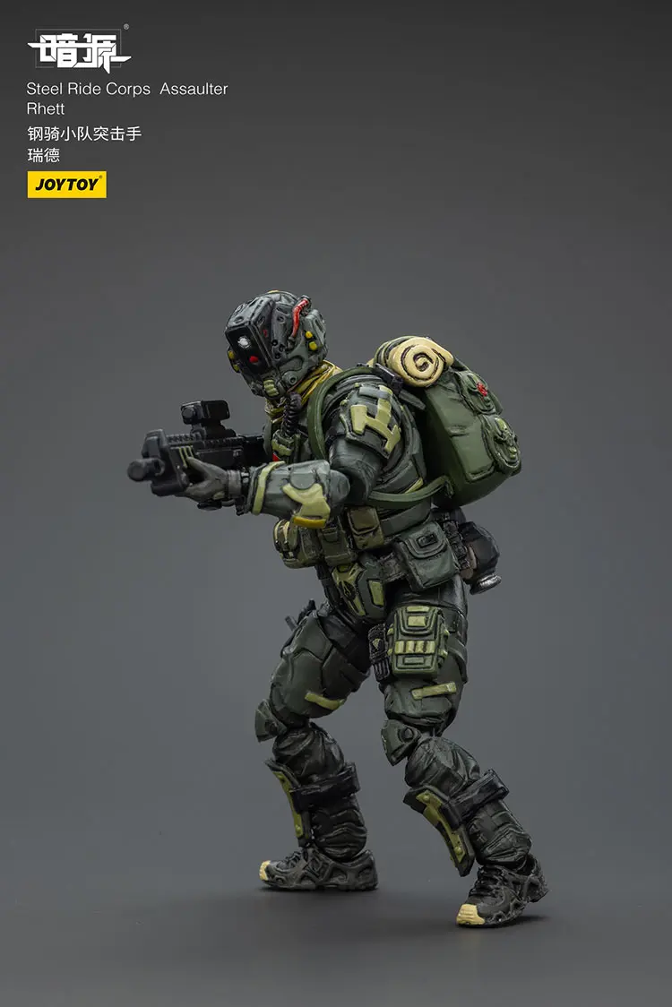 Action Figure Steel Ride Corps Assaulter Rhett 1 25 Joytoy Dark Source Rectangle Image 4