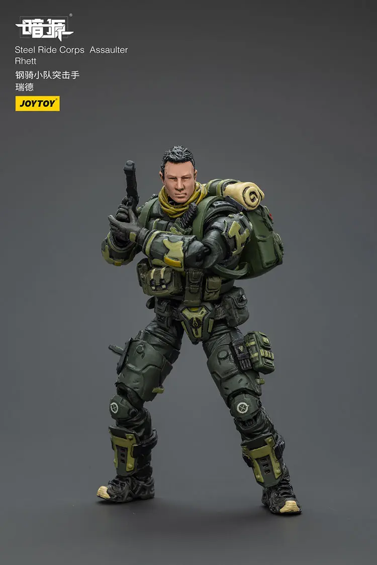 Action Figure Steel Ride Corps Assaulter Rhett Without Helmet 1 25 Joytoy Dark Source Rectangle Image