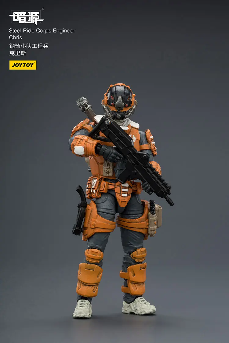 Action Figure - Steel Ride Corps Engineer Chris 1 25 - JOYTOY Dark Source rectangle image 3 Action Figure Steel Ride Corps Engineer Chris 1 25 Joytoy Dark Source Rectangle Image 3