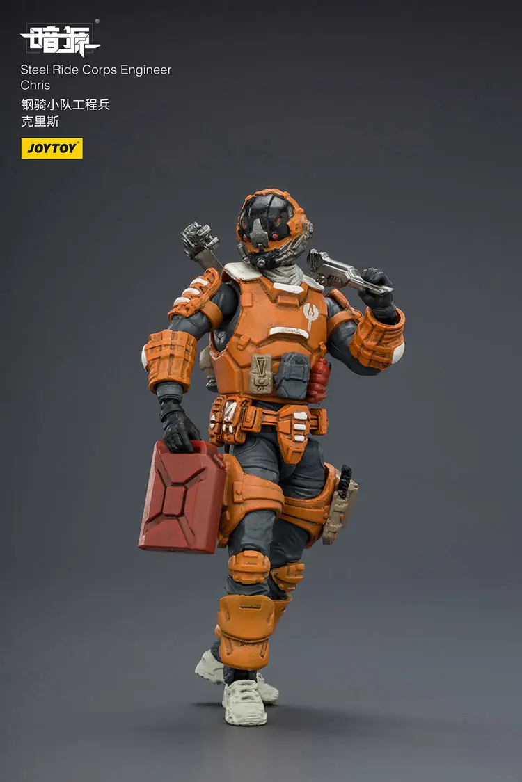 Action Figure - Steel Ride Corps Engineer Chris 1 25 - JOYTOY Dark Source rectangle image 65 Action Figure Steel Ride Corps Engineer Chris 1 25 Joytoy Dark Source Rectangle Image 65