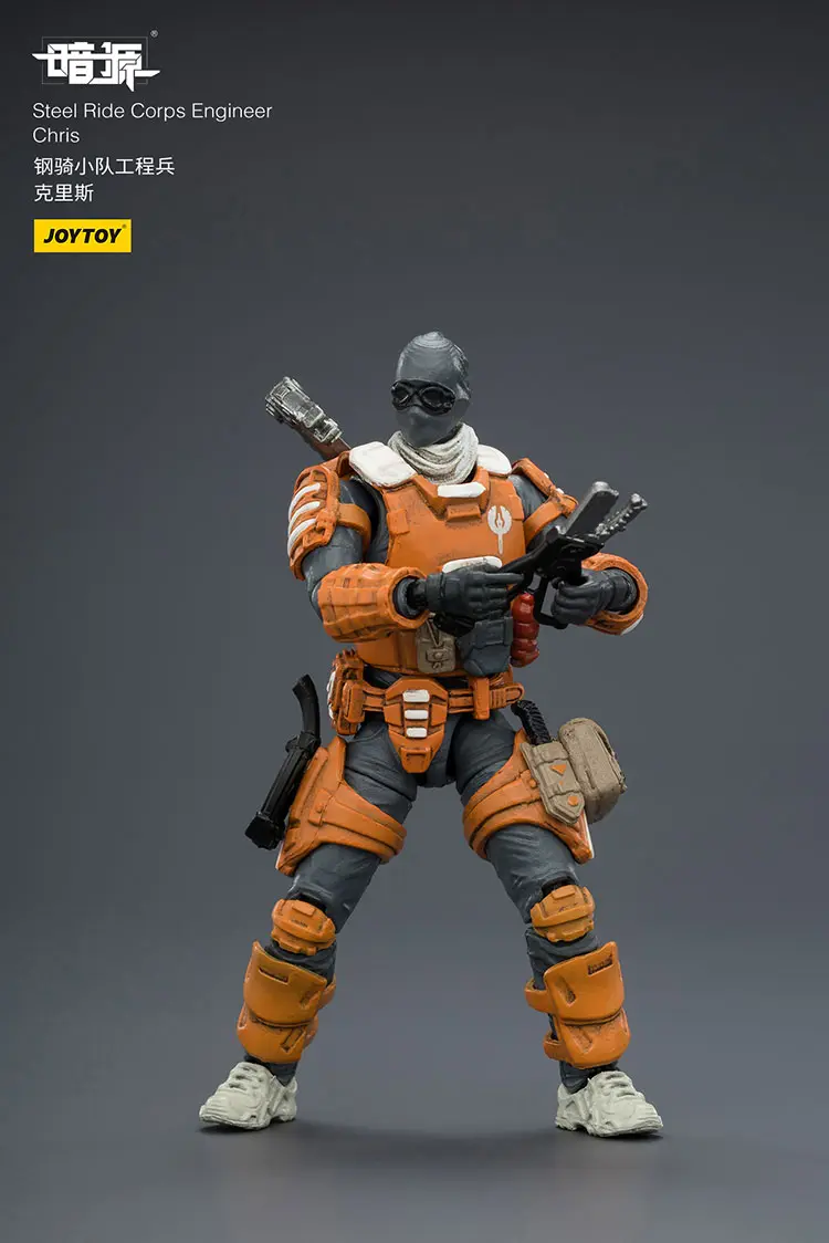 Action Figure - Steel Ride Corps Engineer Chris 1 25 - JOYTOY Dark Source rectangle image 7 Action Figure Steel Ride Corps Engineer Chris 1 25 Joytoy Dark Source Rectangle Image 7