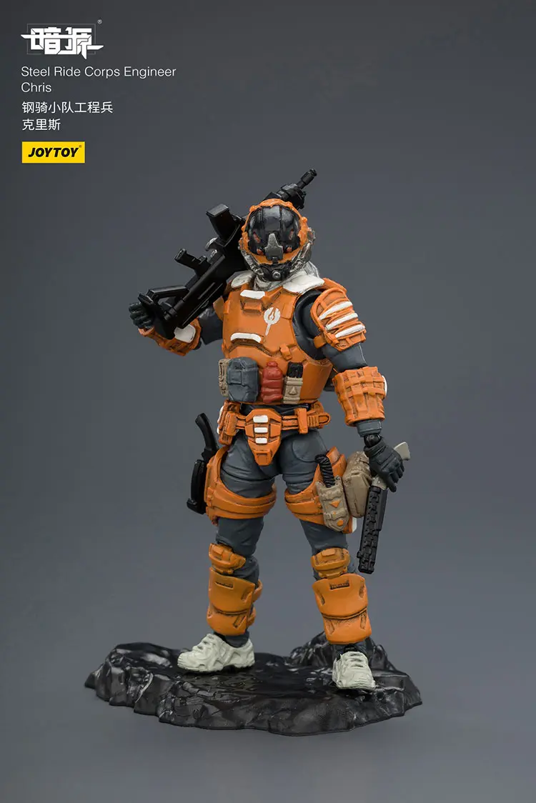 Action Figure - Steel Ride Corps Engineer Chris 1 25 - JOYTOY Dark Source rectangle image 8 Action Figure Steel Ride Corps Engineer Chris 1 25 Joytoy Dark Source Rectangle Image 8