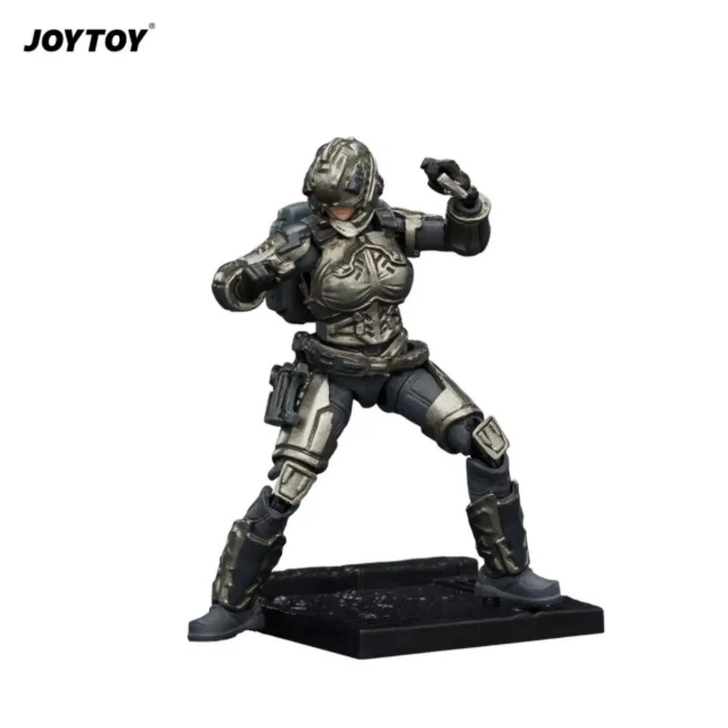 Action Figure - Steel Ride Corps Scout Mist on the base 1 25 - JOYTOY Dark Source in white background Action Figure Steel Ride Corps Scout Mist On The Base 1 25 Joytoy Dark Source In White Background