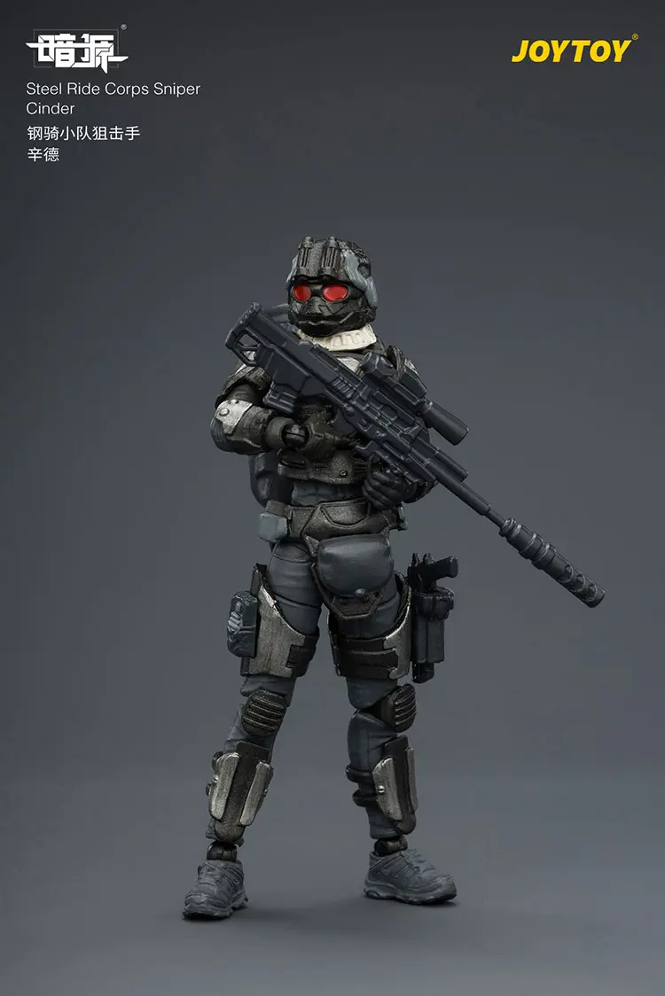 Action Figure - Steel Ride Corps Sniper Cinder 1 25 - JOYTOY Dark Source retangle image 1 Action Figure Steel Ride Corps Sniper Cinder 1 25 Joytoy Dark Source Retangle Image 1