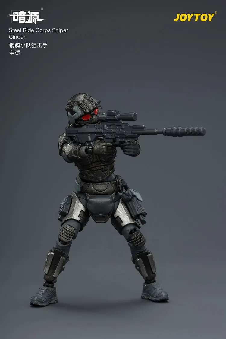 Action Figure - Steel Ride Corps Sniper Cinder 1 25 - JOYTOY Dark Source retangle image 3 Action Figure Steel Ride Corps Sniper Cinder 1 25 Joytoy Dark Source Retangle Image 3