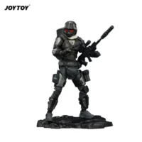 Action Figure - Steel Ride Corps Sniper Cinder on the base 1 25 - JOYTOY Dark Source in white background Action Figure Steel Ride Corps Sniper Cinder On The Base 1 25 Joytoy Dark Source In White Background