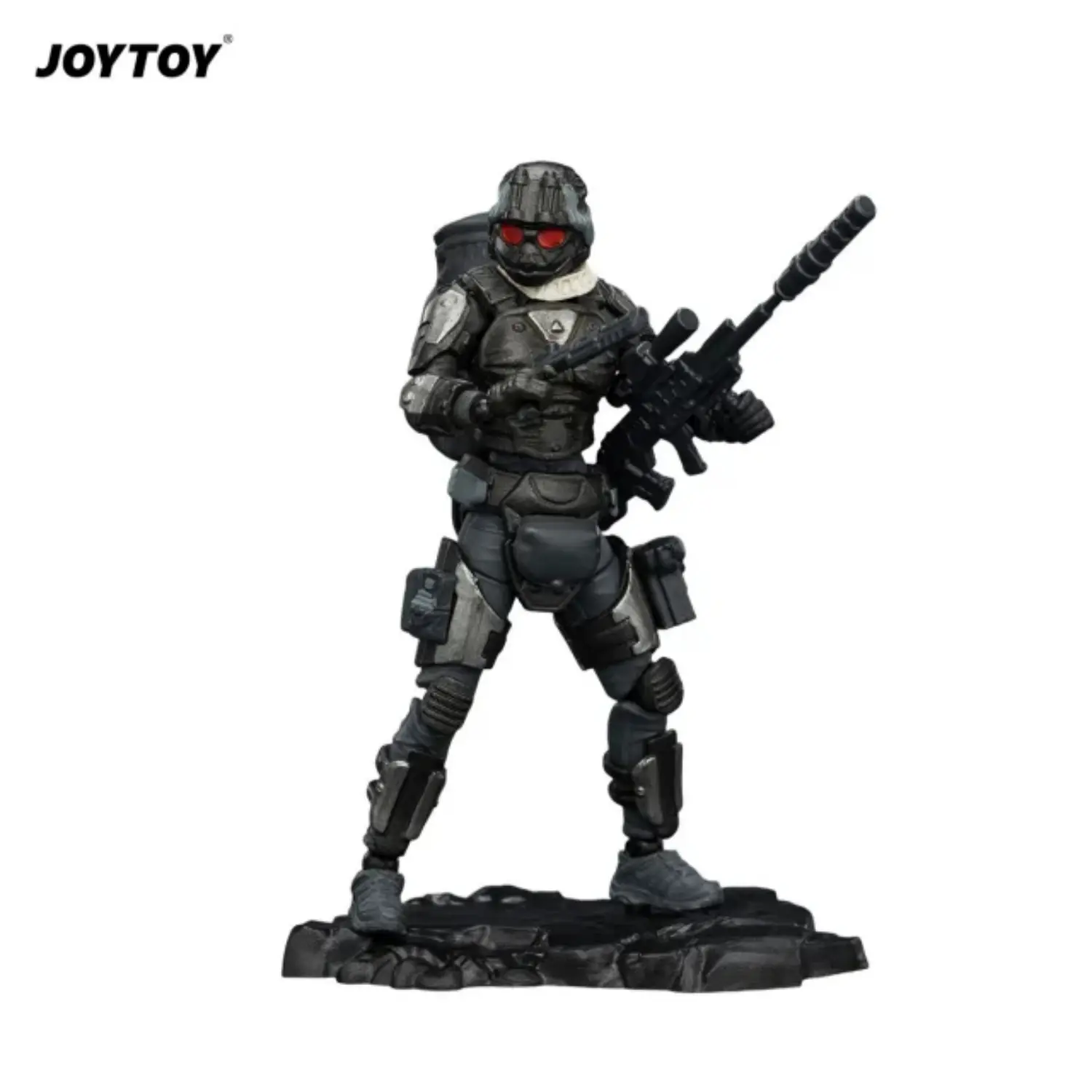 Action Figure - Steel Ride Corps Sniper Cinder on the base 1 25 - JOYTOY Dark Source in white background Action Figure Steel Ride Corps Sniper Cinder On The Base 1 25 Joytoy Dark Source In White Background
