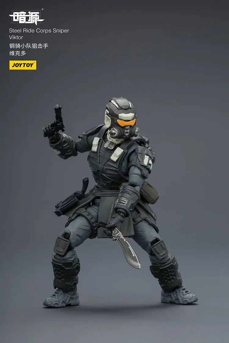 Action Figure - Steel Ride Corps Sniper Viktor 1 25 - JOYTOY Dark Source rectangle image 5 Action Figure Steel Ride Corps Sniper Viktor 1 25 Joytoy Dark Source Rectangle Image 5